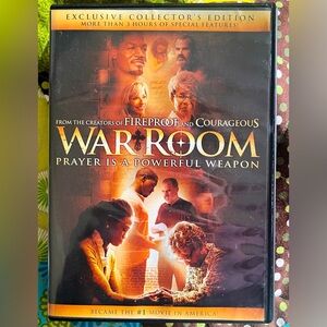 War Room, Exclusive Collector's Edition Dvd (Unsealed never played) May cry 😢